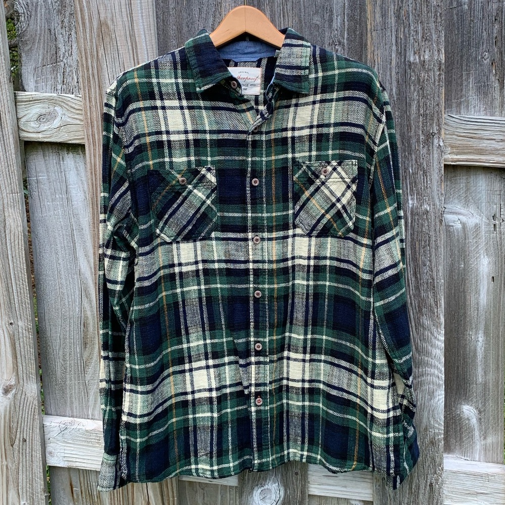Weatherproof Vintage Plaid Shirt Large